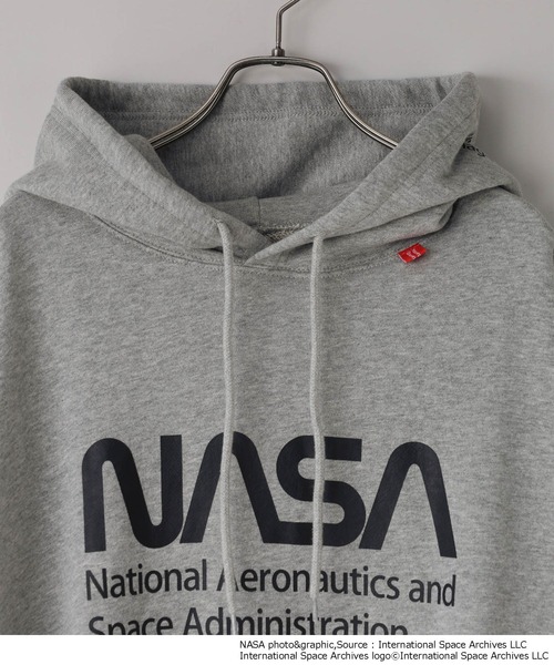 新品未使用！ ポルノ NASAフォトパーカー グレー Lサイズ ヴィレヴァン