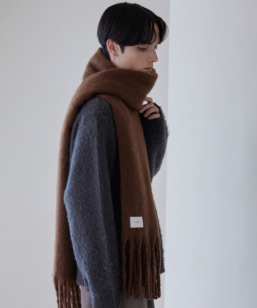 LUENNA マフラー 「LUENNA」Soft Shaggy Muffler / ソフトシャギー