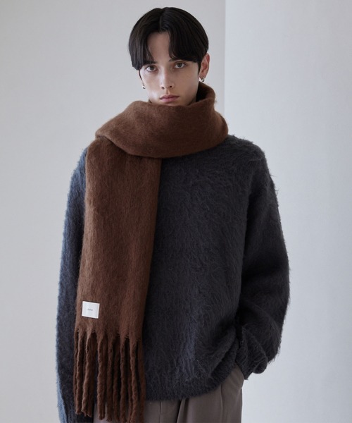 LUENNA マフラー 「LUENNA」Soft Shaggy Muffler / ソフトシャギー