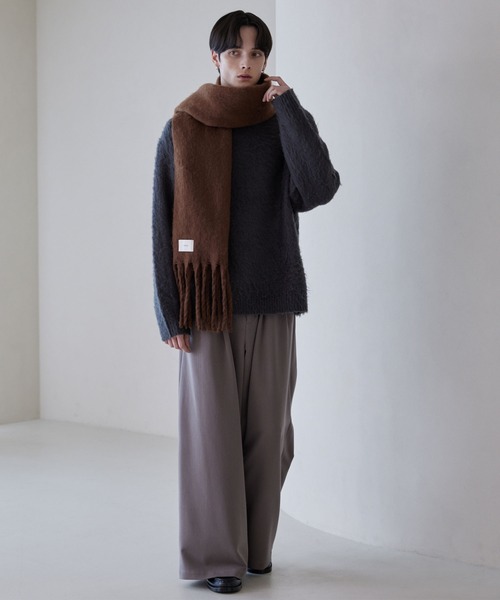 LUENNA マフラー 「LUENNA」Soft Shaggy Muffler / ソフトシャギー