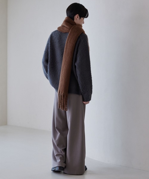 THE TOE Shaggy Muffler マフラー シャギー LUENNA マフラー 「LUENNA」Soft Shaggy Muffler / ソフトシャギー