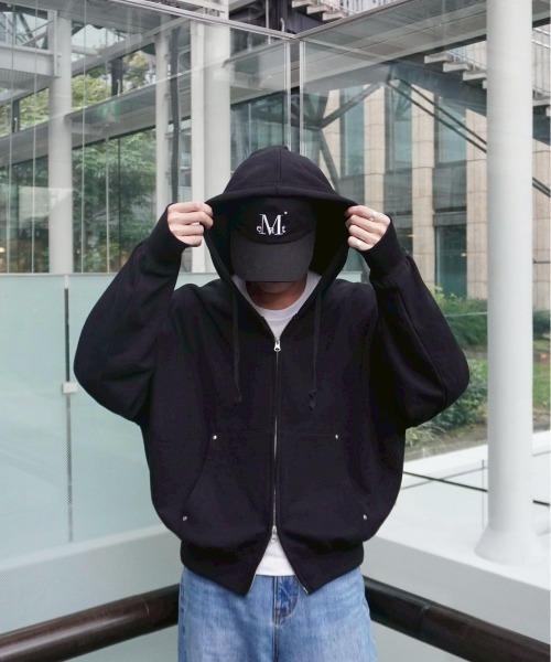 INTER FACTORY（インターファクトリー） パーカー kurumi - スタッズ