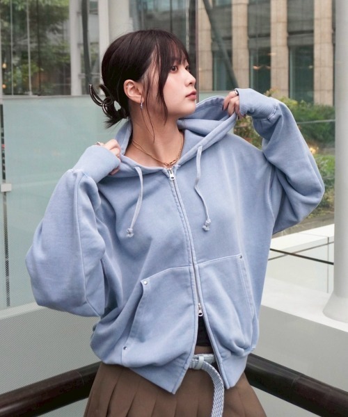 INTER FACTORY（インターファクトリー） パーカー kurumi - スタッズ