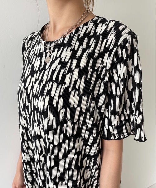 「Didot.showroom」 半袖ワンピース FREE ミント レディース_画像9