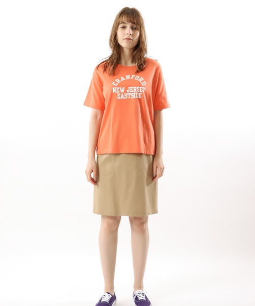「Champion」 半袖Tシャツ MEDIUM ブラック レディース_画像4