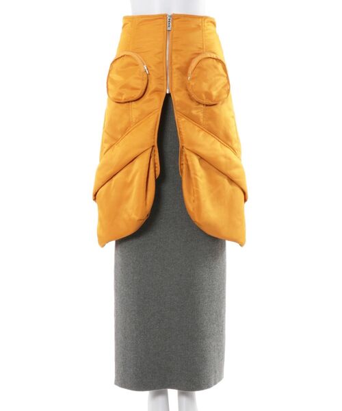 UN3D.（アンスリード） ロング スカート BODY BAG DOCKING SKIRT