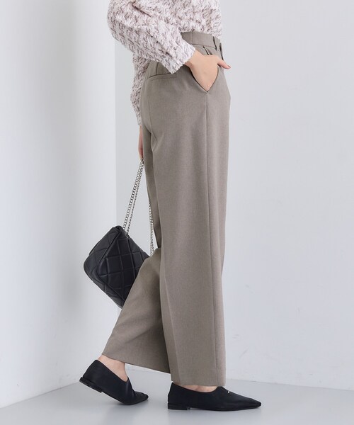 INDIVI（インディヴィ） スラックス パンツ 「洗える／通勤／スーツ