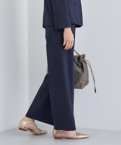 INDIVI（インディヴィ） スラックス パンツ 「洗える／通勤／スーツ