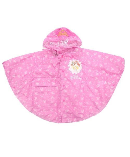 Disney（ディズニー） レインコート カッパ プリンセス レインポンチョ