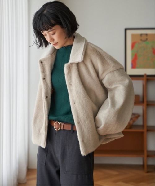 LBC（エルビーシー） ブルゾン アウター 「数量限定」ファーボア