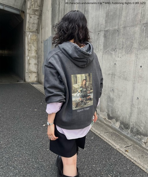 Ameri（アメリ） パーカー Harry Potter PIGMENT HOODIE レディース 