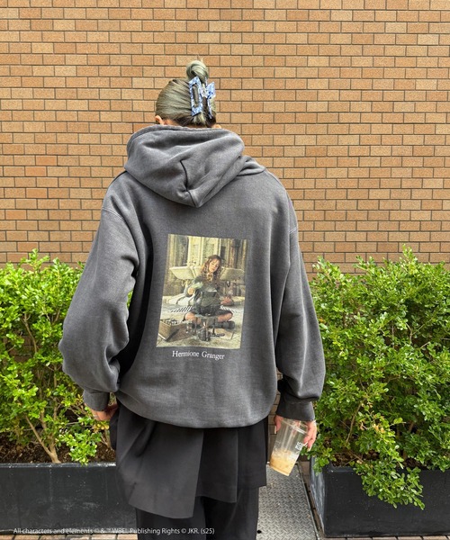 Ameri（アメリ） パーカー Harry Potter PIGMENT HOODIE レディース 