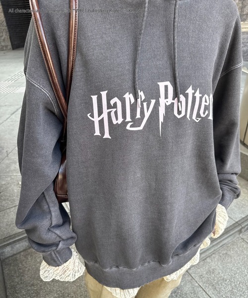 Ameri（アメリ） パーカー Harry Potter PIGMENT HOODIE レディース 
