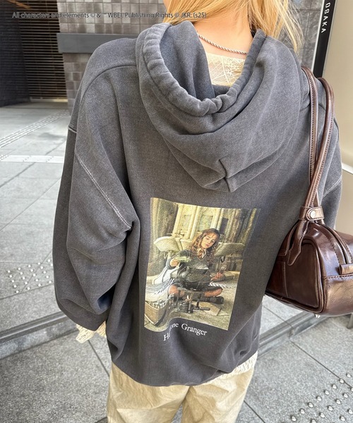 Ameri（アメリ） パーカー Harry Potter PIGMENT HOODIE レディース 