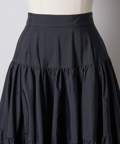 「LA BELLE ETUDE」 フレアスカート FREE ライトグリーン レディース_画像5