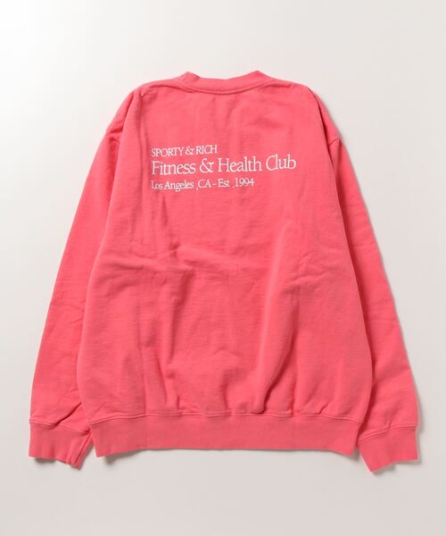 「SPORTY&RICH」 スウェットカットソー L ピンク レディース_画像2