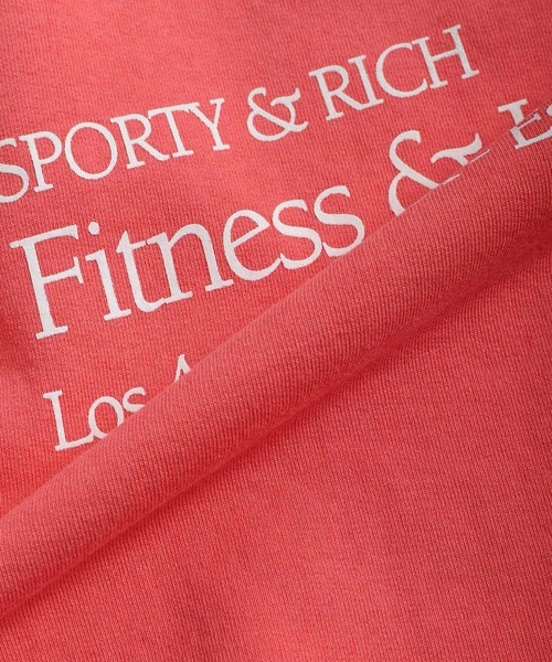 「SPORTY&RICH」 スウェットカットソー L ピンク レディース_画像4