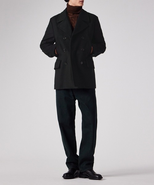 極美品 XL✨ポールスミス ピーコート ウールメルトン　紺 Paul Smith（ポール・スミス） pコート ピーコート ソフトメルトン