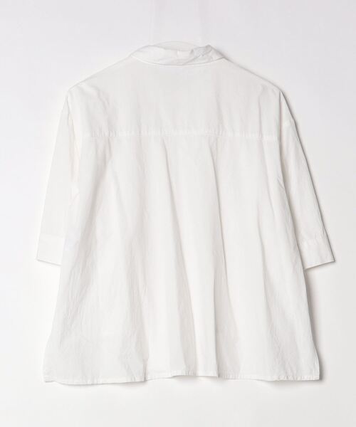 「e-zakkamania stores」 7分袖シャツ M ホワイト レディース_画像2