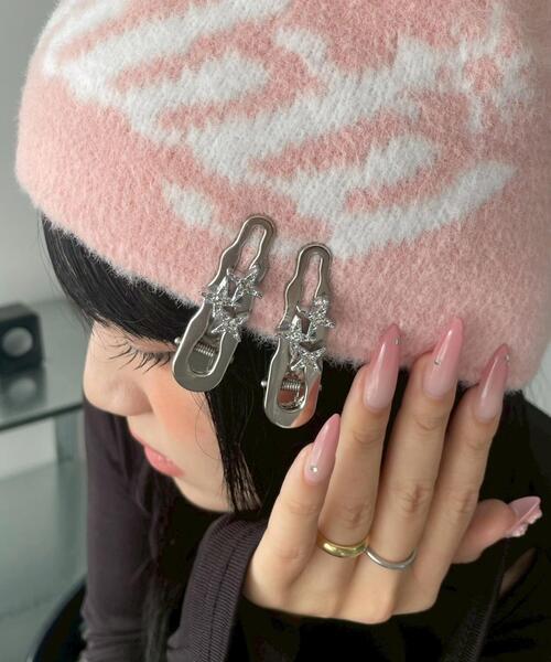 WEGO（ウィゴー） ヘアクリップ WEGO/「2点セット」アソートモチーフヘ