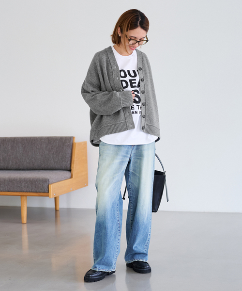 FRAMeWORK（フレームワーク） tシャツ 「WEB限定 / 追加」ロゴロンTee