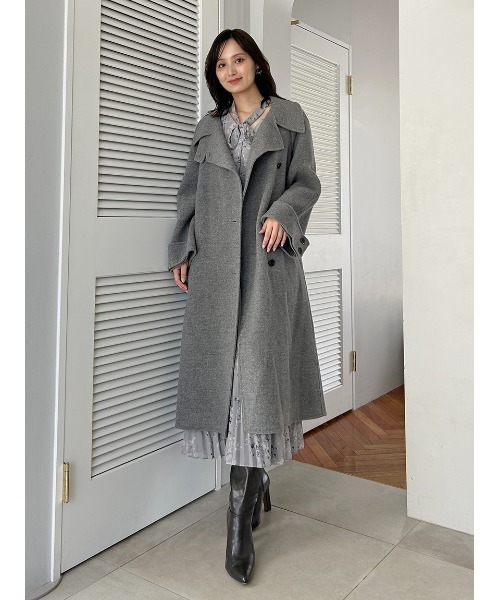 パルティーナ パルティナ セレブ 高級 ロングコート　リバーシブル SNIDEL（スナイデル） コート チェスターコート 「HIGH QUALITY