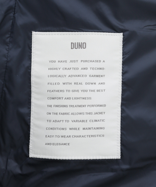 DUNO（デュノ） ダウンコート ダウンジャケット 「WEB・一部店舗限定