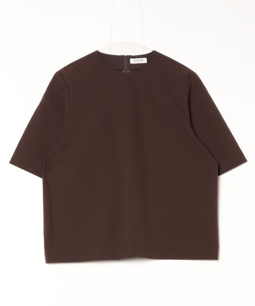 「MARW UNITED ARROWS」 半袖ブラウス - ブラック レディース_画像3