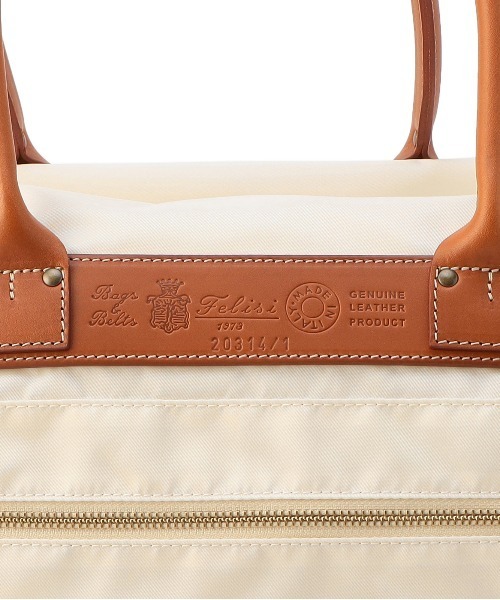 Felisi（フェリージ） ボストンバッグ フリ- ベージュ メンズ