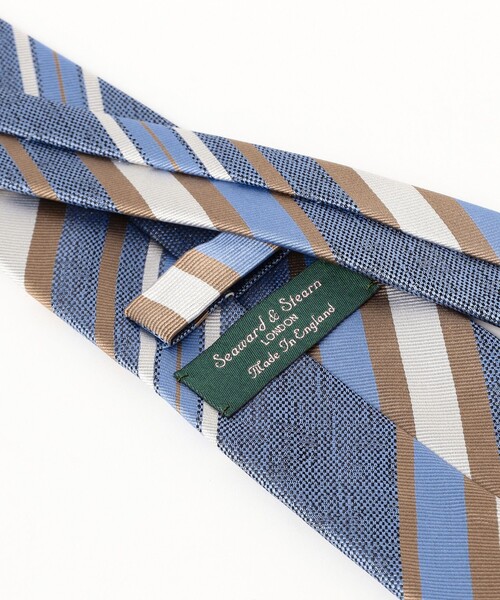 Seaward＆stearn ネクタイ Seaward ＆ Stearn / シルク ストライプ