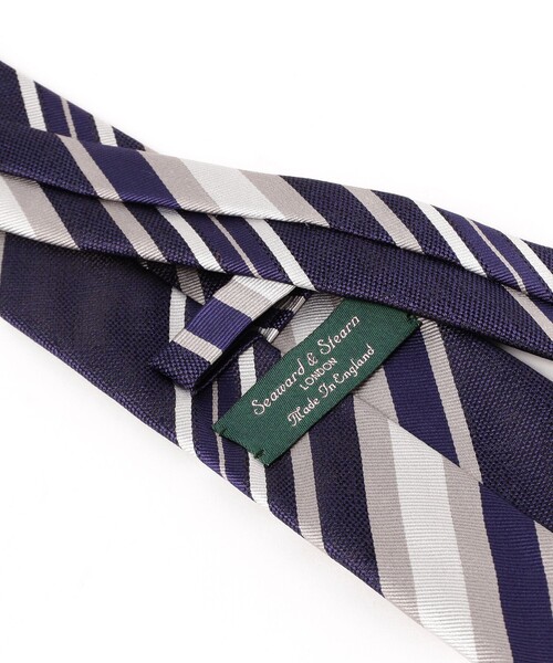 Seaward＆stearn ネクタイ Seaward ＆ Stearn / シルク ストライプ