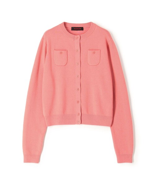 CABaN（キャバン） ニットカーディガン X-SMALL レッド レディース