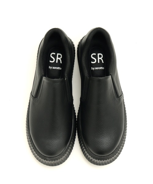 「SOROTTO」 スリッポン 40 ブラック系その他 レディース_画像4