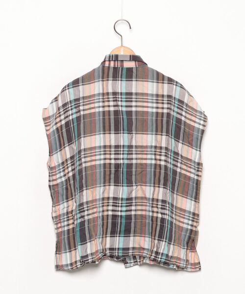 「Demi-Luxe BEAMS」 ノースリーブシャツ ONE SIZE ブルー系その他 レディース_画像2