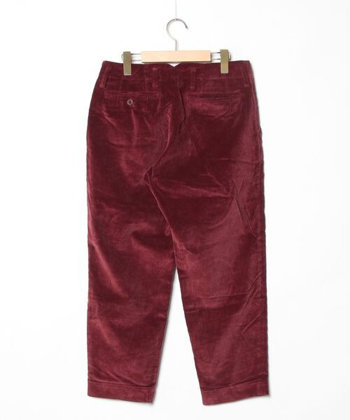 kolor コーデュロイ パンツ kolor（カラー） コーデュロイパンツ 2 レッド メンズ : ZOZOTOWN