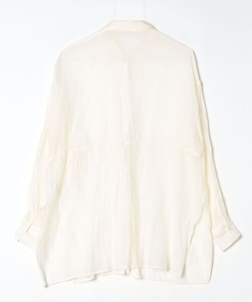 「LOWRYS FARM」 長袖シャツ FREE ホワイト レディース_画像2