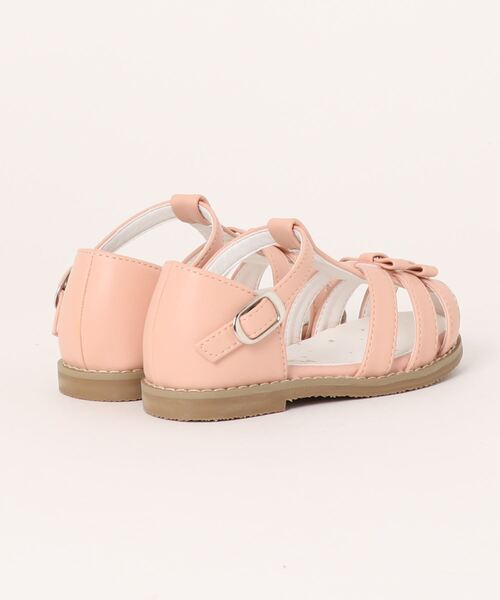 「POMPKINS」 「KIDS」フラットサンダル 15cm ホワイト系その他 キッズ_画像2