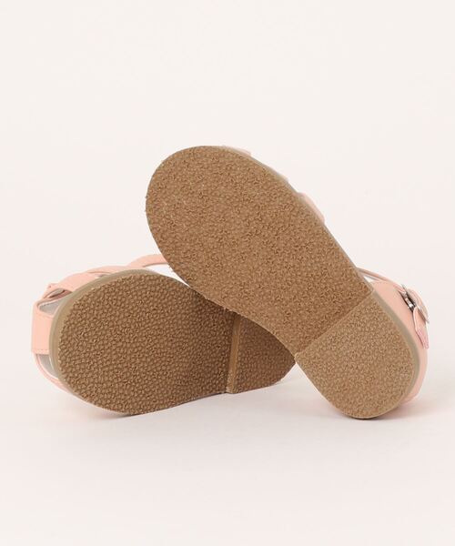 「POMPKINS」 「KIDS」フラットサンダル 15cm ホワイト系その他 キッズ_画像3