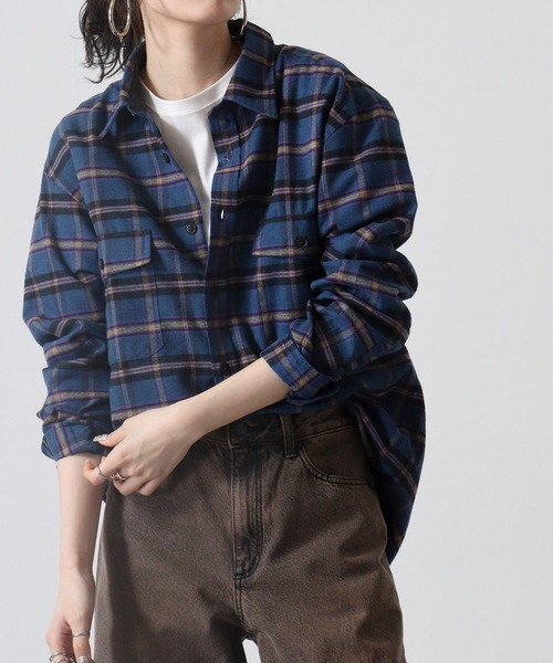 GERRY（ジェリー） 長袖シャツ M ネイビー メンズ : ZOZOTOWN Yahoo!店