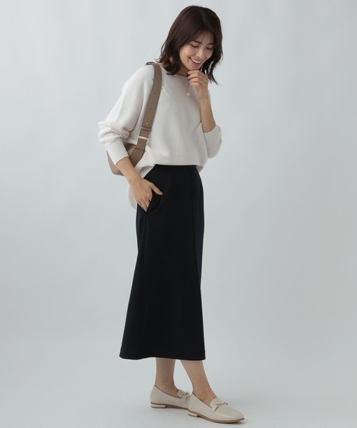 「Elura」 スカート MEDIUM ネイビー レディース_画像3