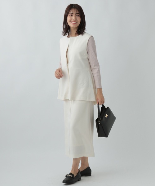 「Elura」 スカート MEDIUM ネイビー レディース_画像6