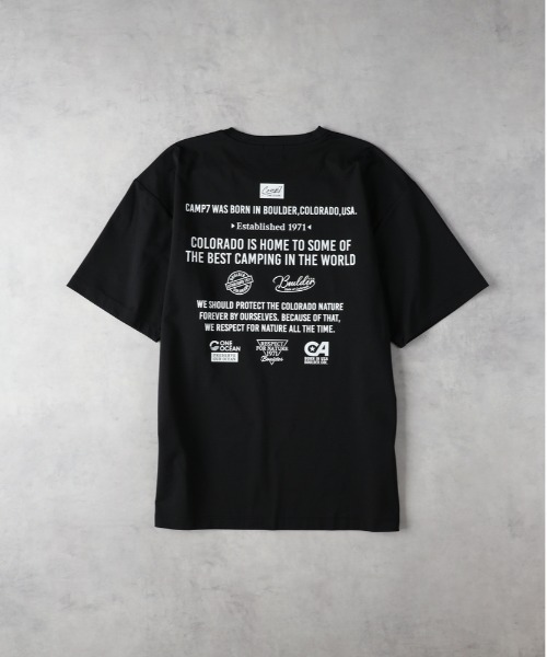 「CAMP7」 半袖Tシャツ X-LARGE ベージュ メンズ_画像3