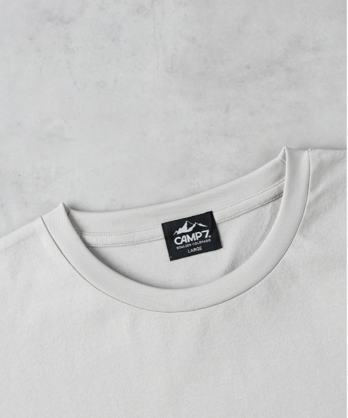 「CAMP7」 半袖Tシャツ X-LARGE ベージュ メンズ_画像8