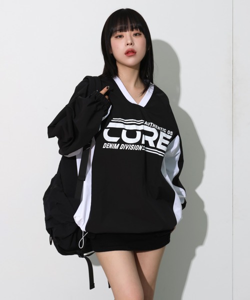 「FOLLOWIN」 「rumor」長袖カットソー FREE ネイビー レディース_画像9