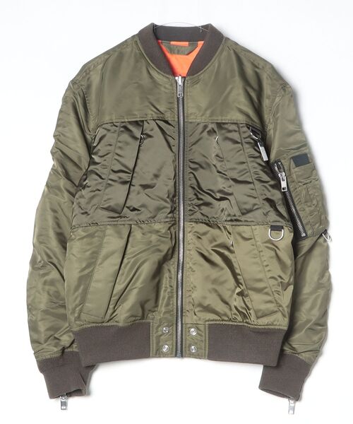 ディーゼルブルゾン　カーキ色 DIESEL（ディーゼル） ブルゾン LARGE カーキ メンズ : ZOZOTOWN Yahoo