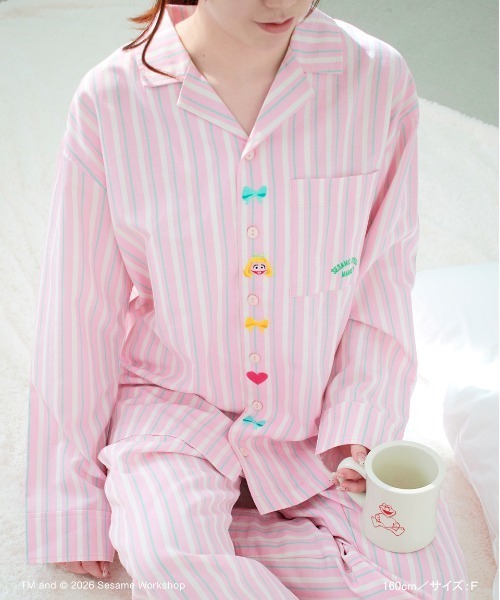 ルームウェア・パジャマ tamako SESAME STREET（セサミストリート） パジャマ ルームウェア 「RELAXING