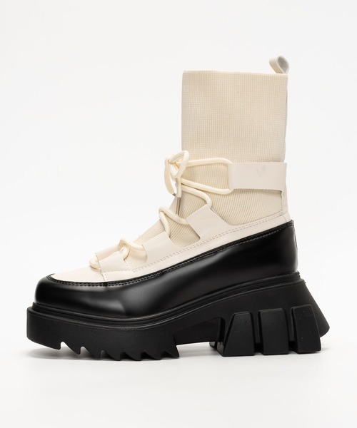 「SVEC」 ショートブーツ 36 ブラック レディース_画像4