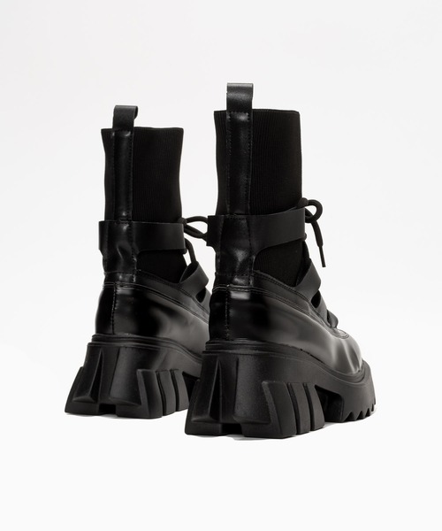 「SVEC」 ショートブーツ 36 ブラック レディース_画像9