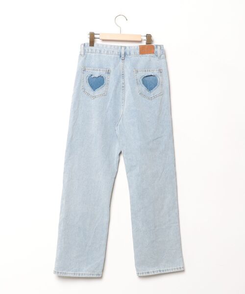 「DIAVEL」 デニムパンツ L ブルー レディース_画像2