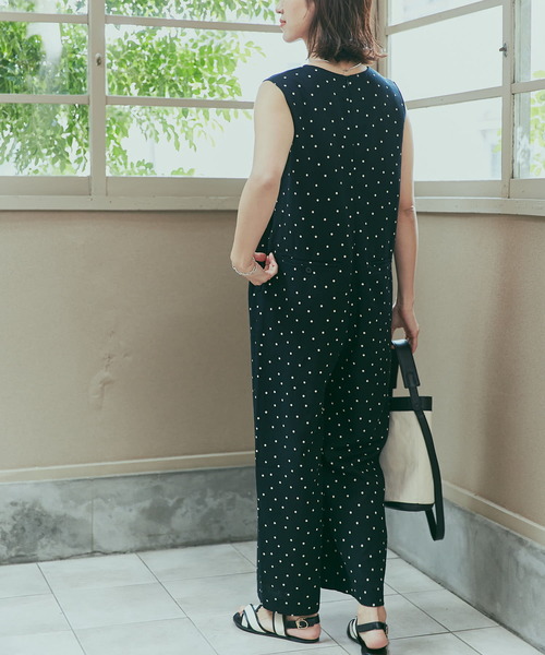 「URBAN RESEARCH DOORS」 オールインワン MEDIUM ナチュラル レディース
